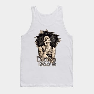 Diana Ross - Vintage Fade Tank Top